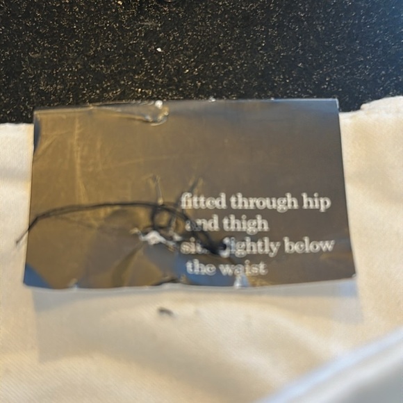 Sandro Modern Fit Soft White Trousers Old Money Basics Wide Leg NWT Size 8 - Picture 10 of 12